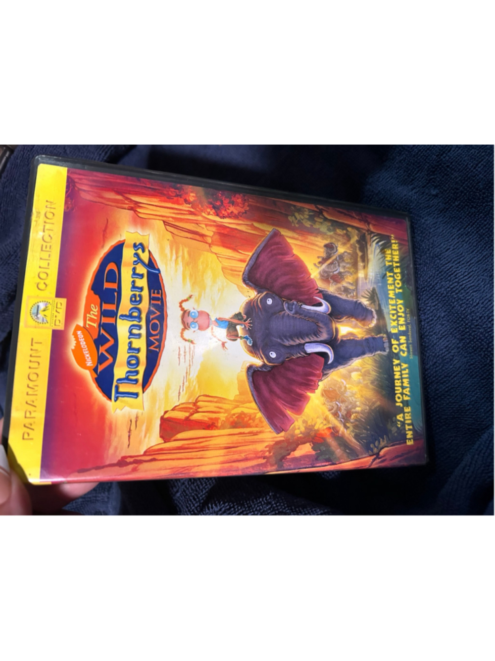 Nickelodeon The Wild Thornberrys Movie DVD Standard One Size Orange Yellow